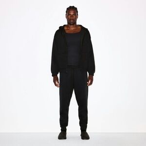 Lounge fleece tapered jogger